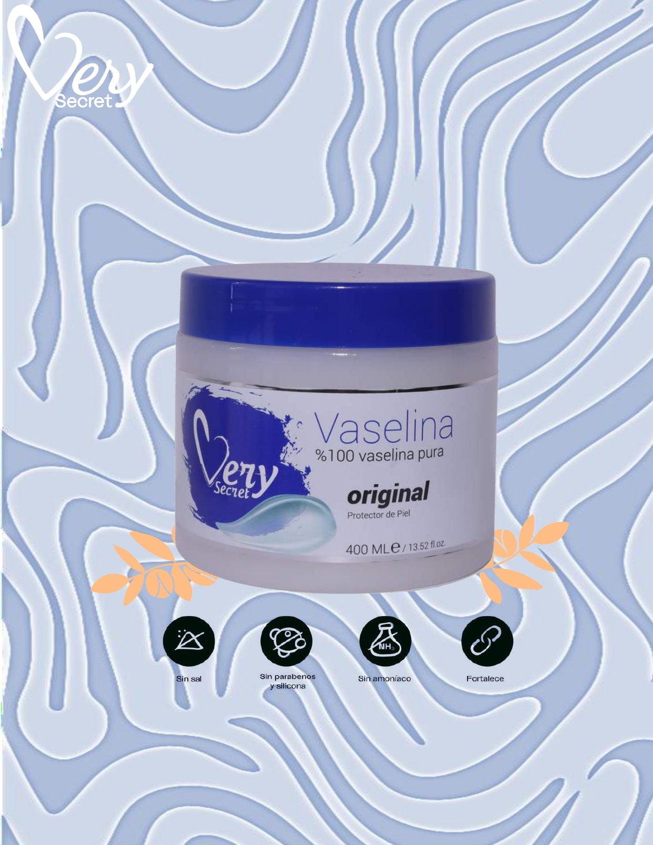 VASELINA 100% PURA ORIGINAL 400 ML